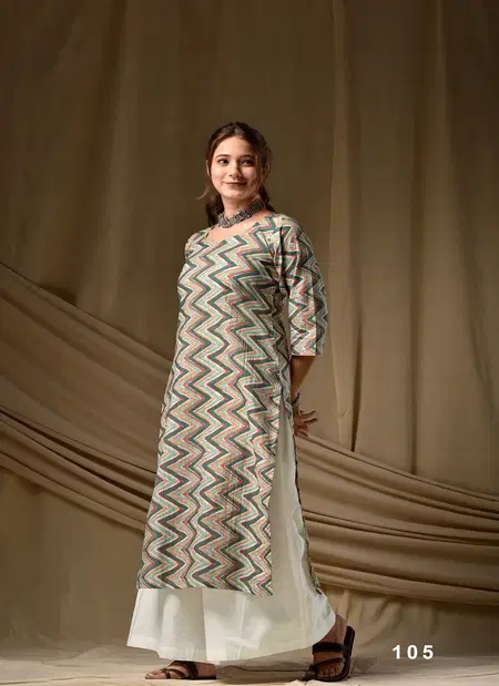 Ira Vol 1 By Ira Cambric Cotton Heavy Digital Printed Kurti Collection